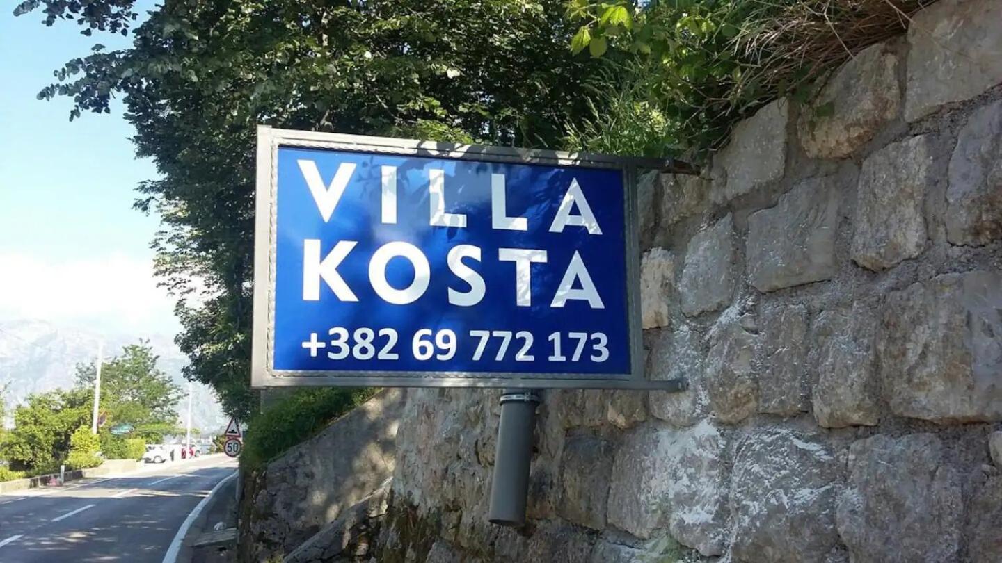 Villa Kosta Donji Morinj Eksteriør billede